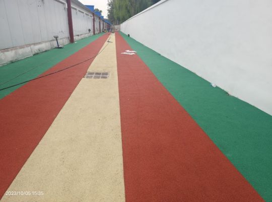 彩色冷(lěng)拌瀝青路(lù)面